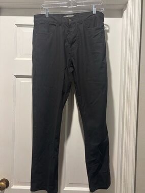 Men's Black Dress Pants - Classic Tailored Trousers